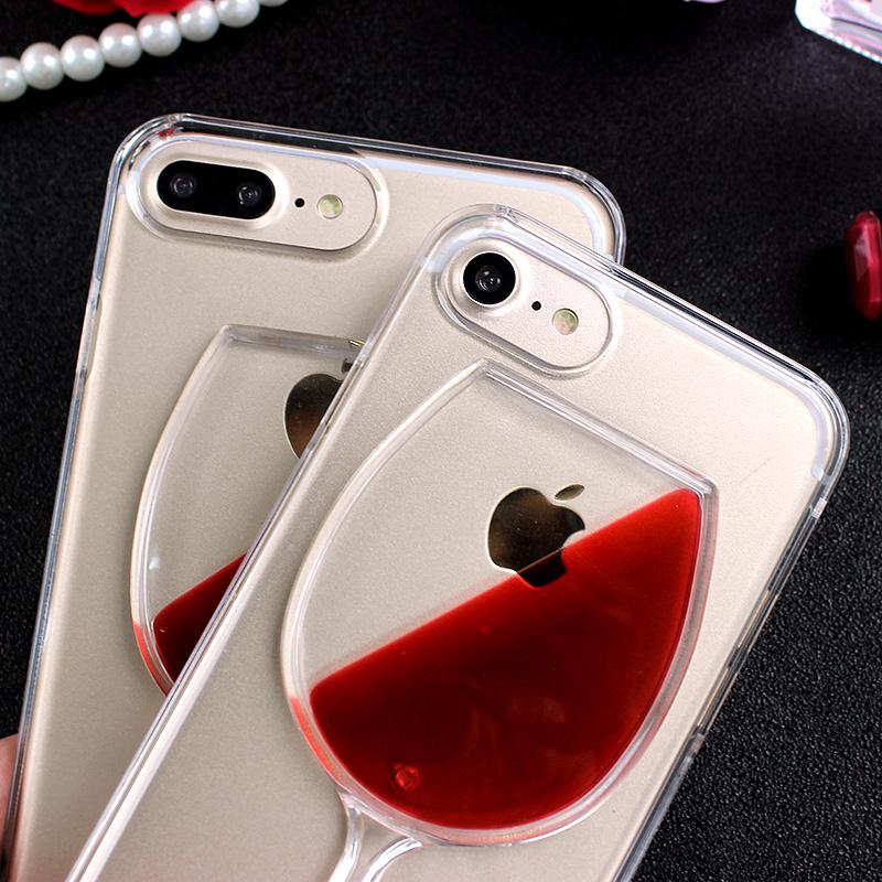 Red Wine Cup Liquid iPhone Case