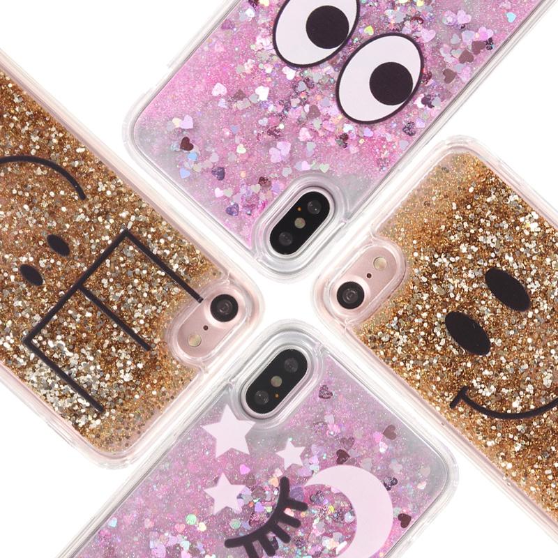 Smile&Nice Liquid Glitter iPhone Case