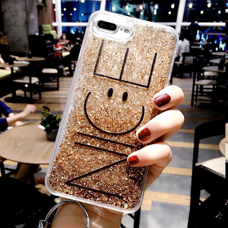 Smile&Nice Liquid Glitter iPhone Case