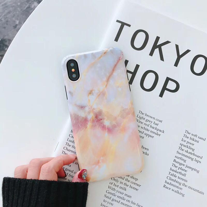 Colorful Art Pattern Marble iPhone Case