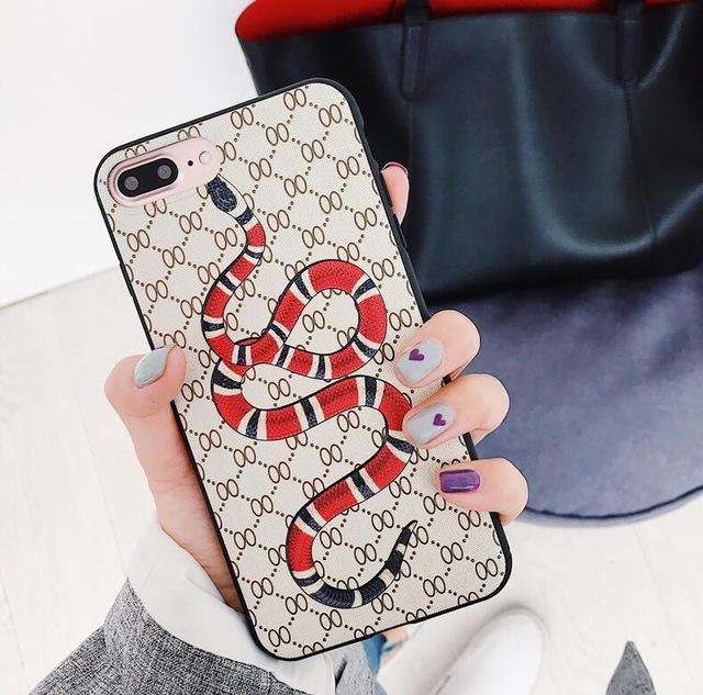 Luxury Snake & Bee iPhone Case