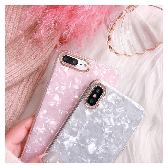 Solid Sweet Marble iPhone Case