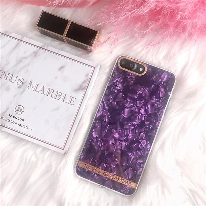 Solid Sweet Marble iPhone Case