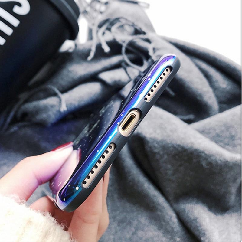 Blue Space iPhone Case