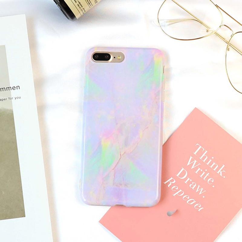 Colorful Granite Marble iPhone Case
