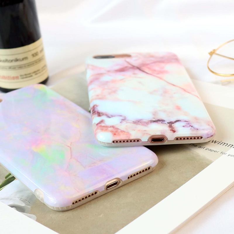 Colorful Granite Marble iPhone Case