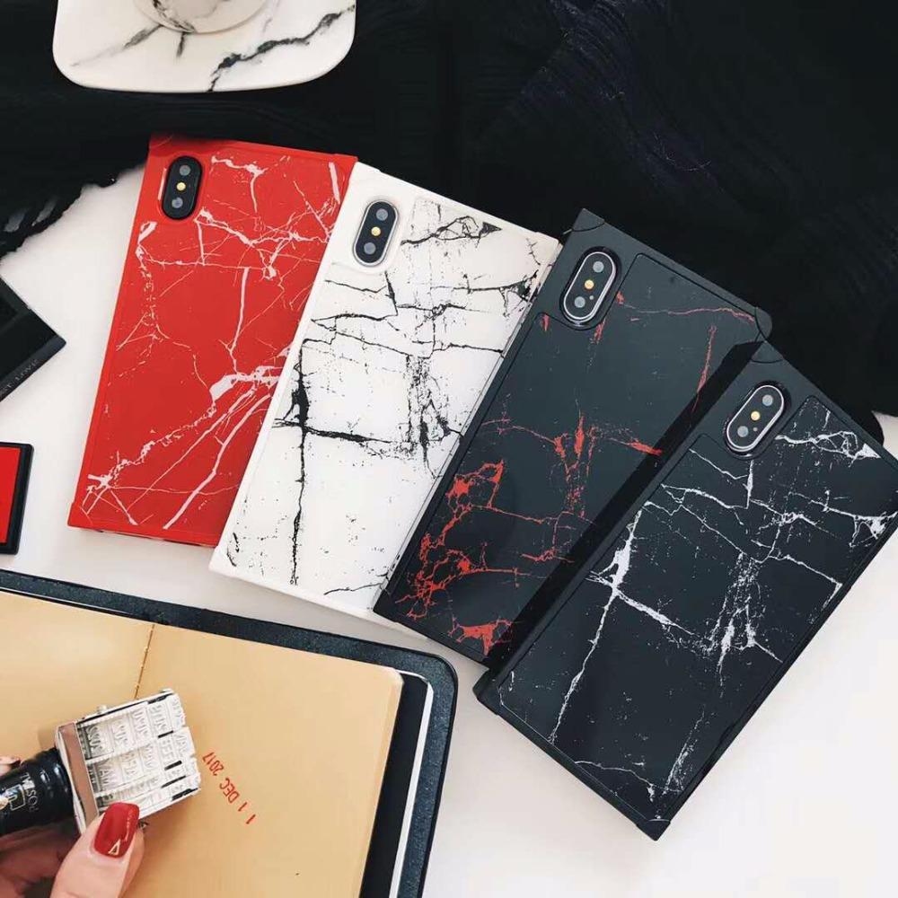 Square Marble iPhone Case