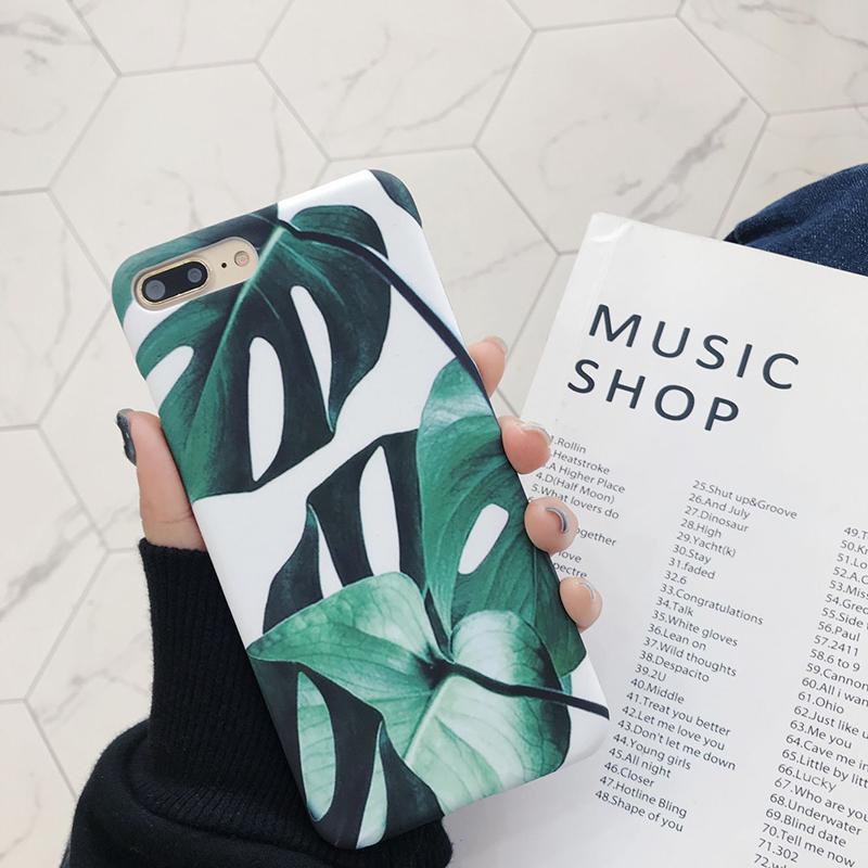 Green Leaf iPhone Case