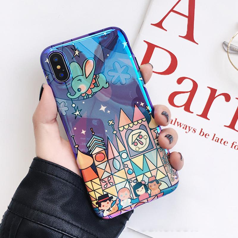Fairy Tale Castle Glossy iPhone Case