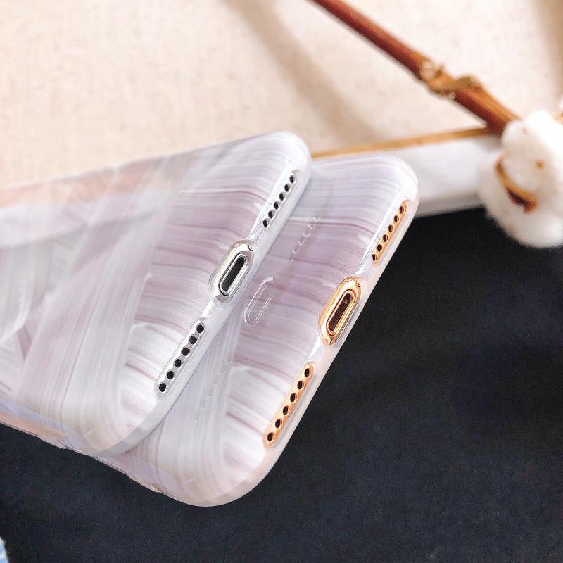 Abstract White Marble iPhone Case