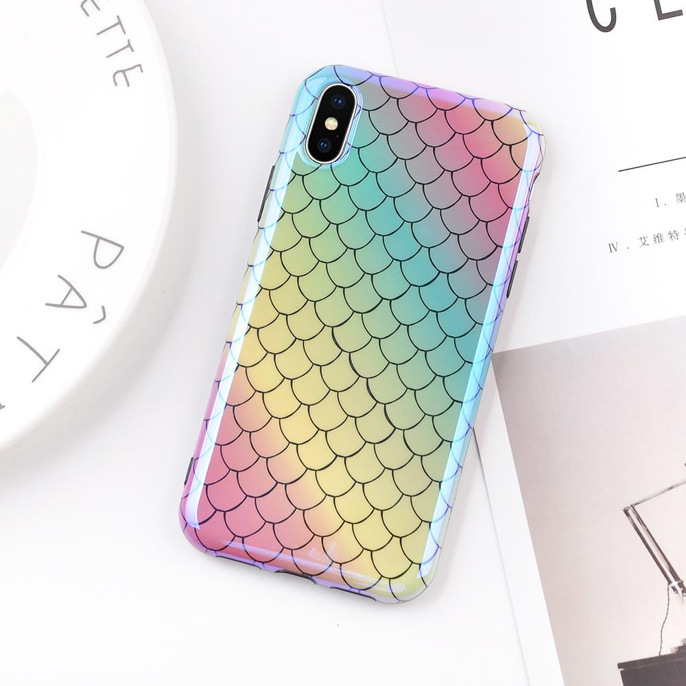 Blu-Ray Laser Fish Scale iPhone Case