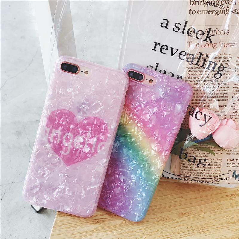 Shiny Rainbow Color iPhone Case