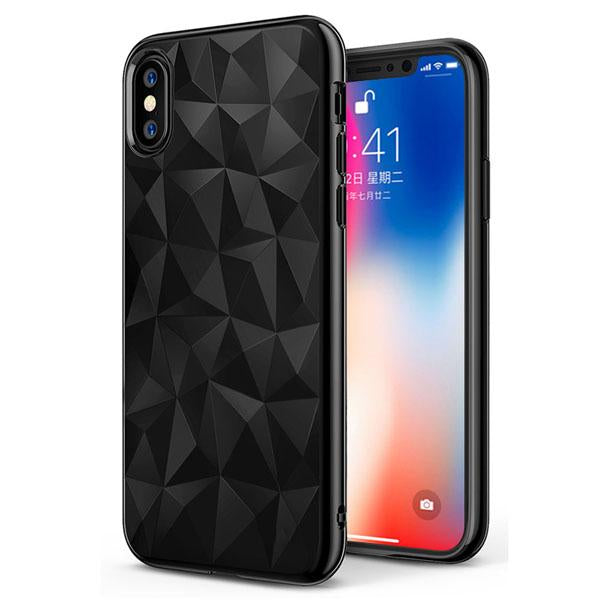 3D Diamond Pattern iPhone Case