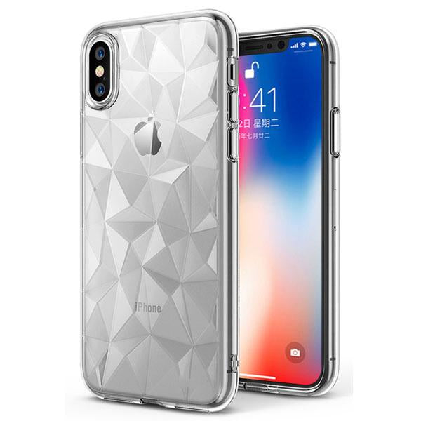 3D Diamond Pattern iPhone Case