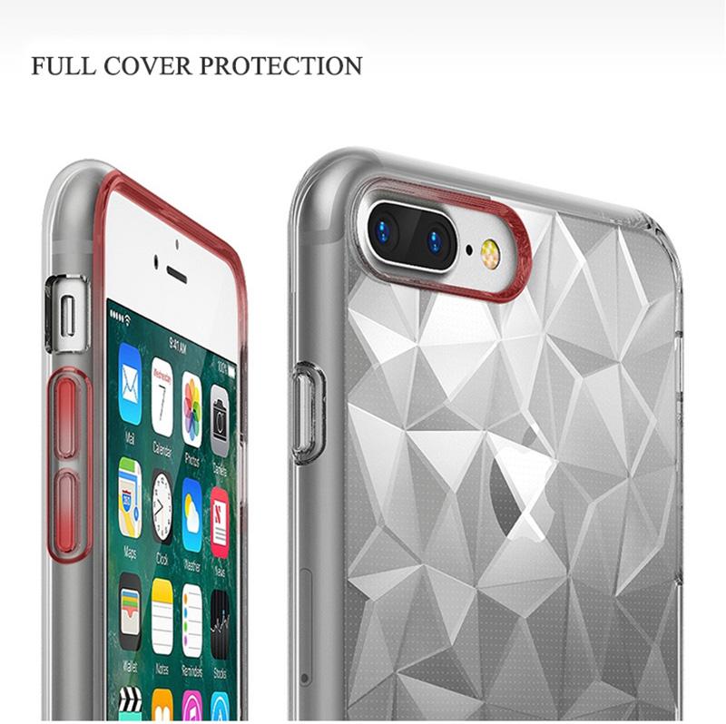 3D Diamond Pattern iPhone Case