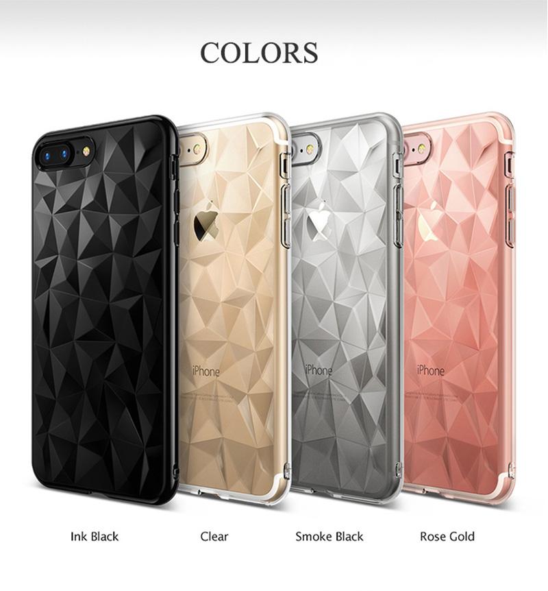 3D Diamond Pattern iPhone Case