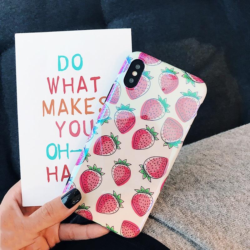 Glossy Summer Fruits iPhone Case