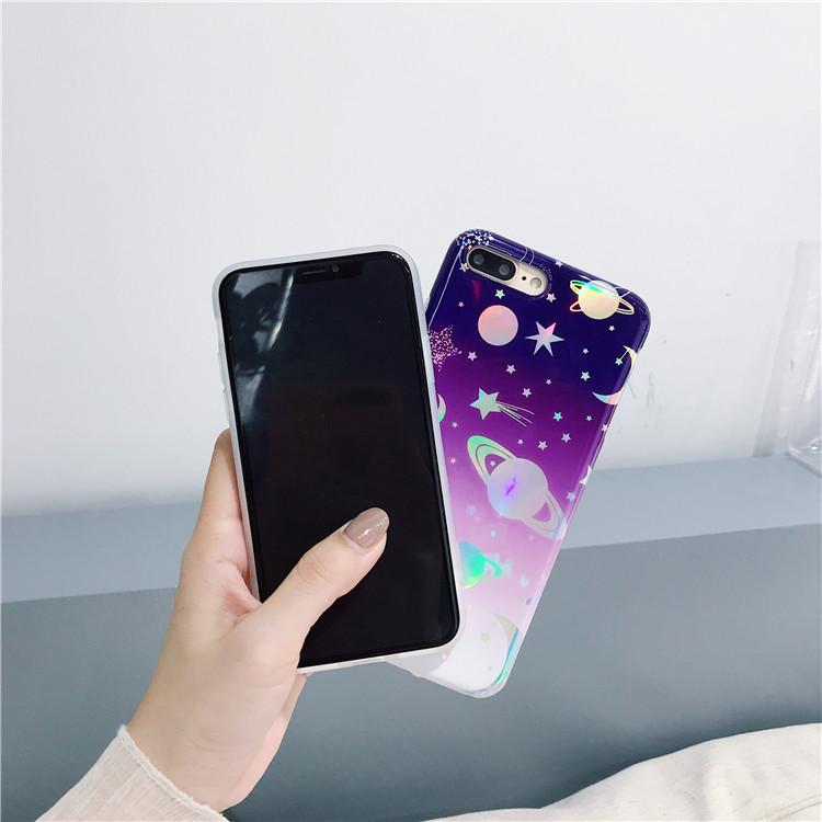 Holo Space Planet iPhone Case
