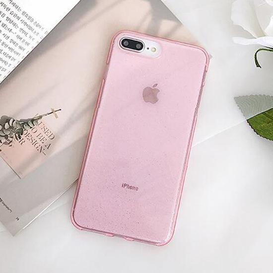 Glitter Soft Transparent iPhone Case