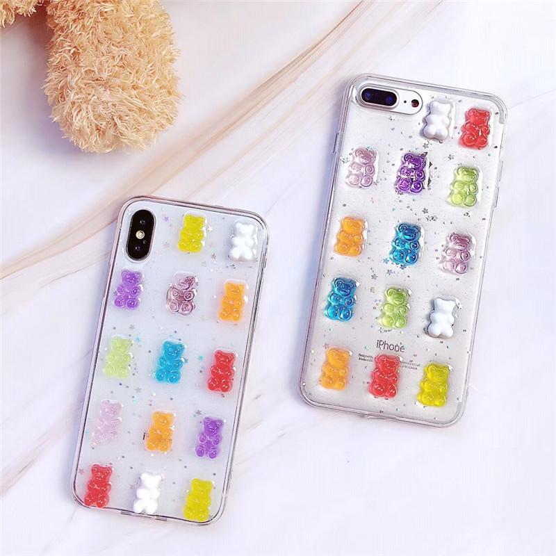 3D Jelly Bear iPhone Case