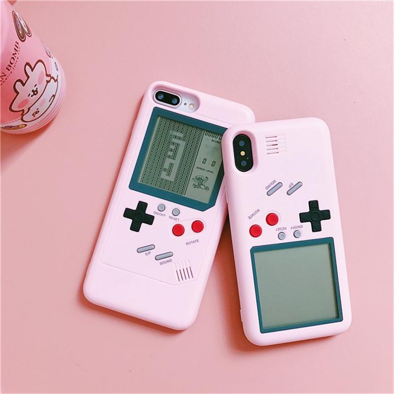 Pink GameBoy iPhone Case