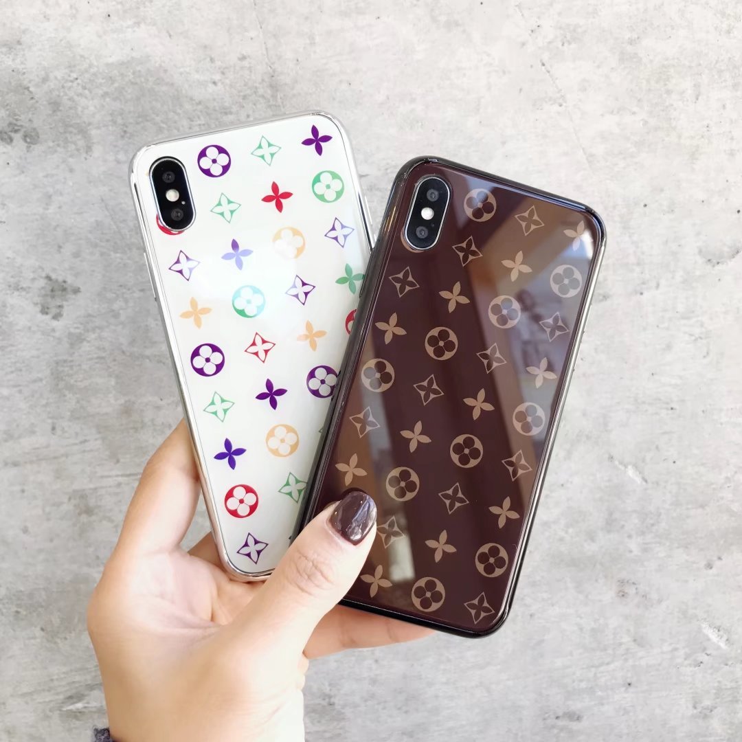 Brown Monogram Luxury iPhone Case