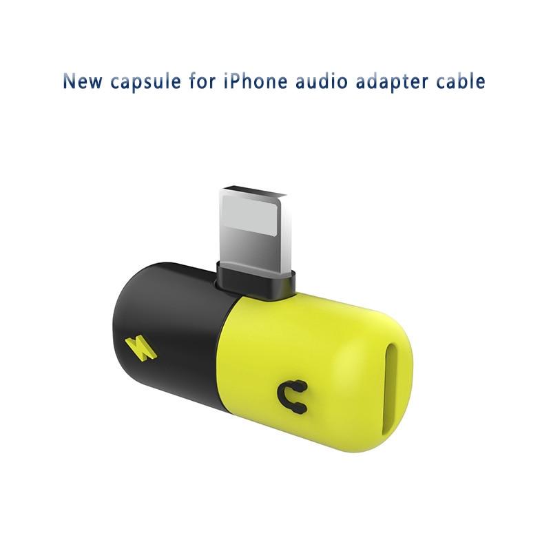 Mini Lightning Adapter Splitter '2 in 1'