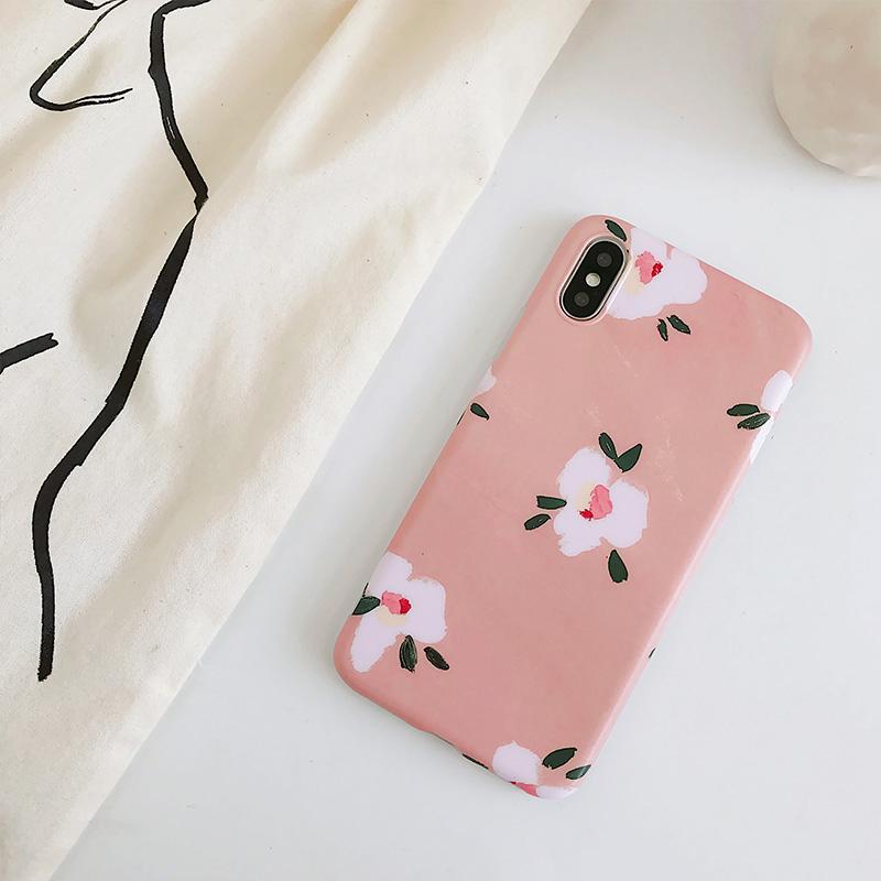 Pink Floral iPhone Case