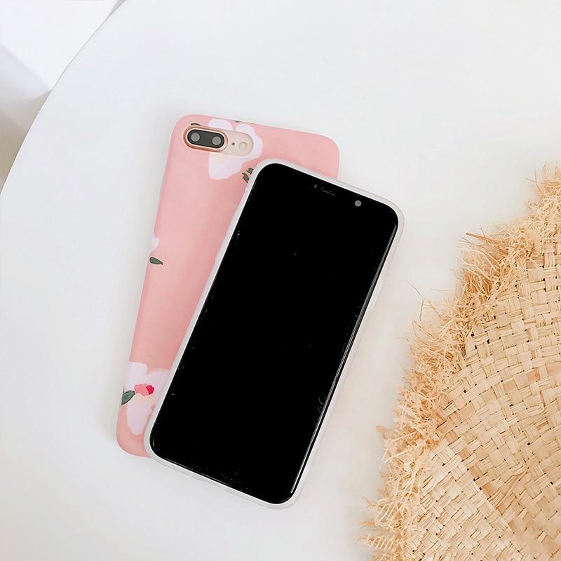 Pink Floral iPhone Case