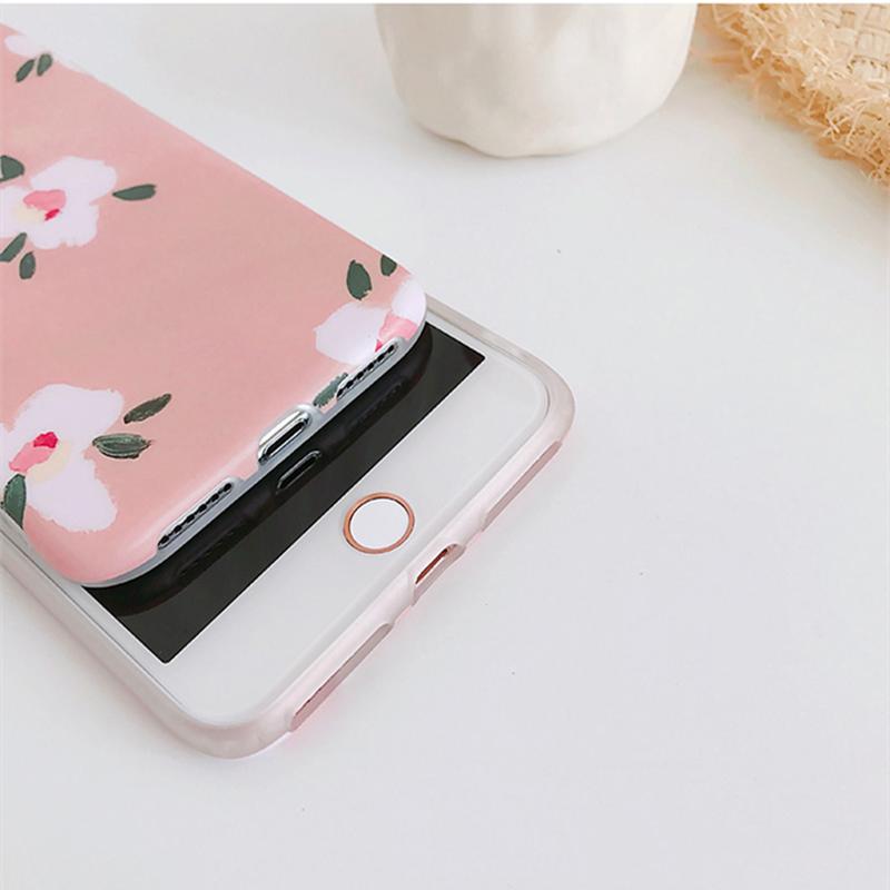 Pink Floral iPhone Case