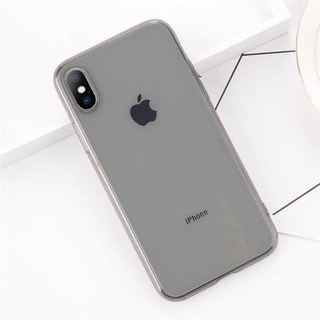 Colorful Transparent Silicone iPhone Case