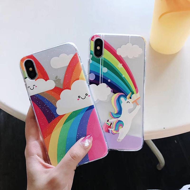 Rainbow Unicorn iPhone Case