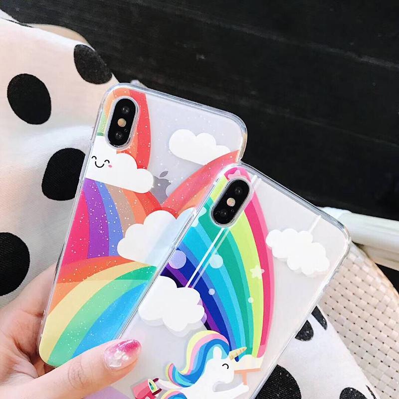 Rainbow Unicorn iPhone Case