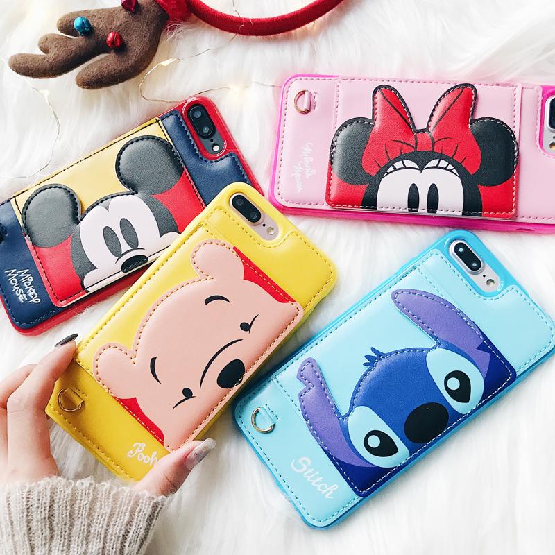 Cartoon Characters Pocket iPhone Case