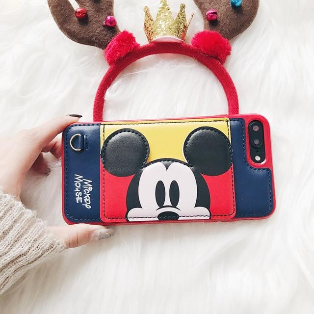 Cartoon Characters Pocket iPhone Case