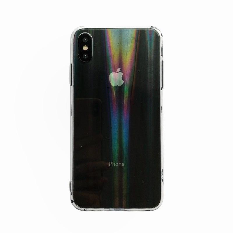 Aurora Holo Transparent iPhone Case