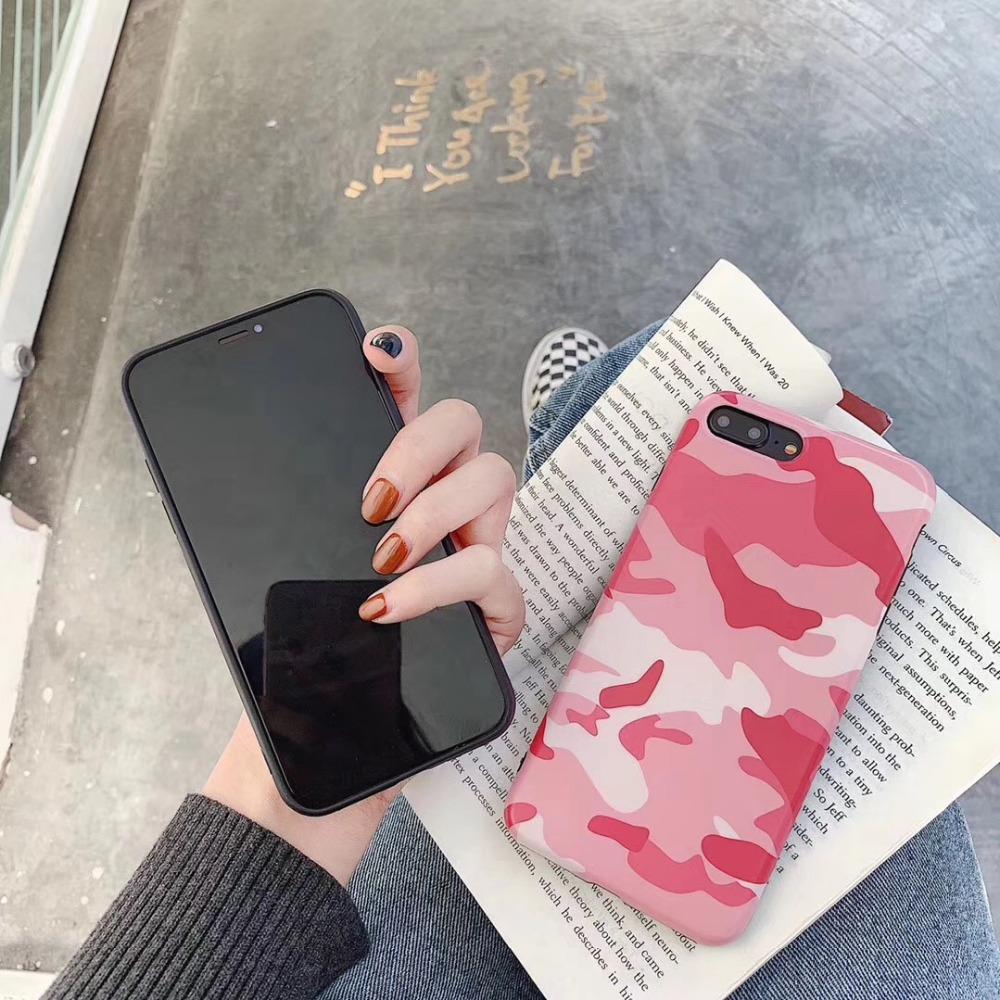 Pink Camo iPhone Case