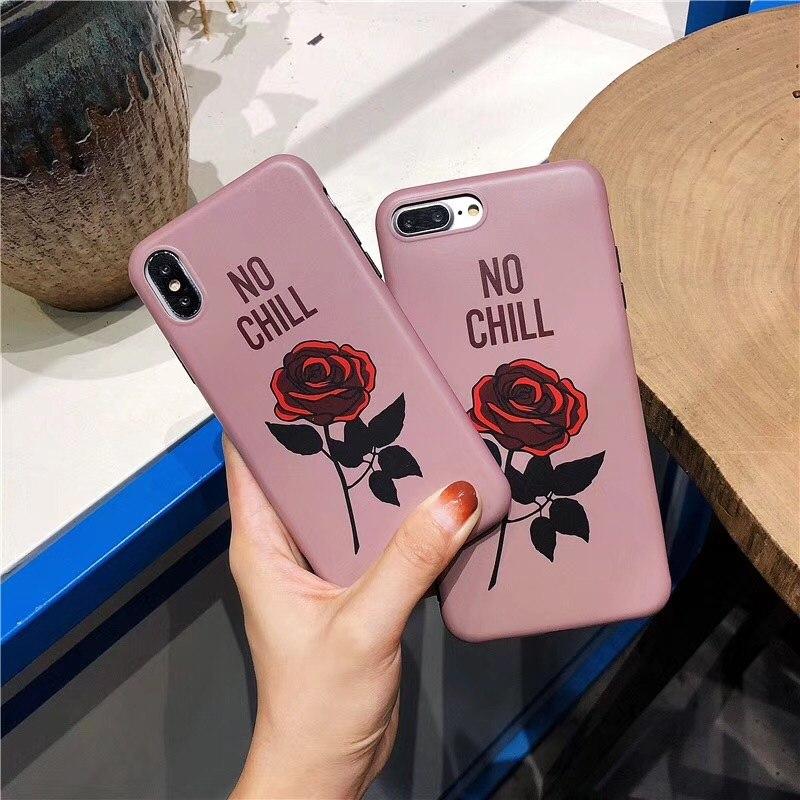 No Chill Rose iPhone Case