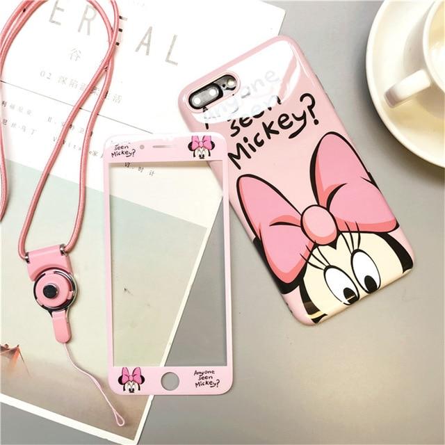 360 Full Cover Cartoon iPhone Case