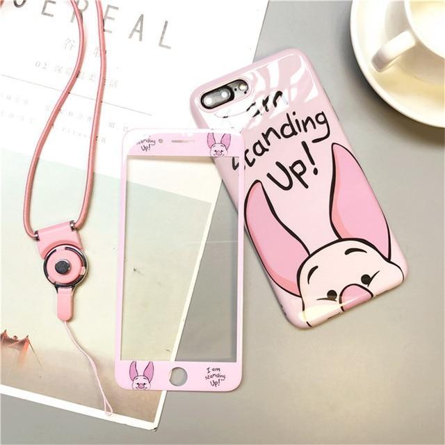 360 Full Cover Cartoon iPhone Case