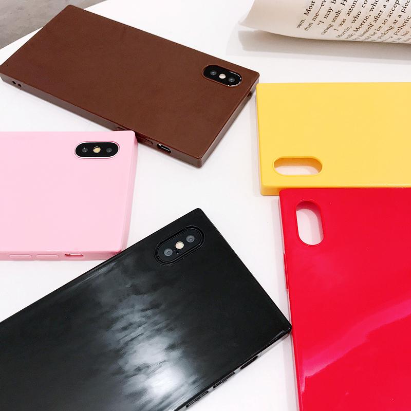 Candy Colors Square iPhone Case