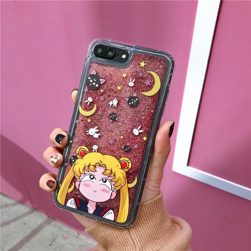 Sailor Moon Glitter iPhone Case