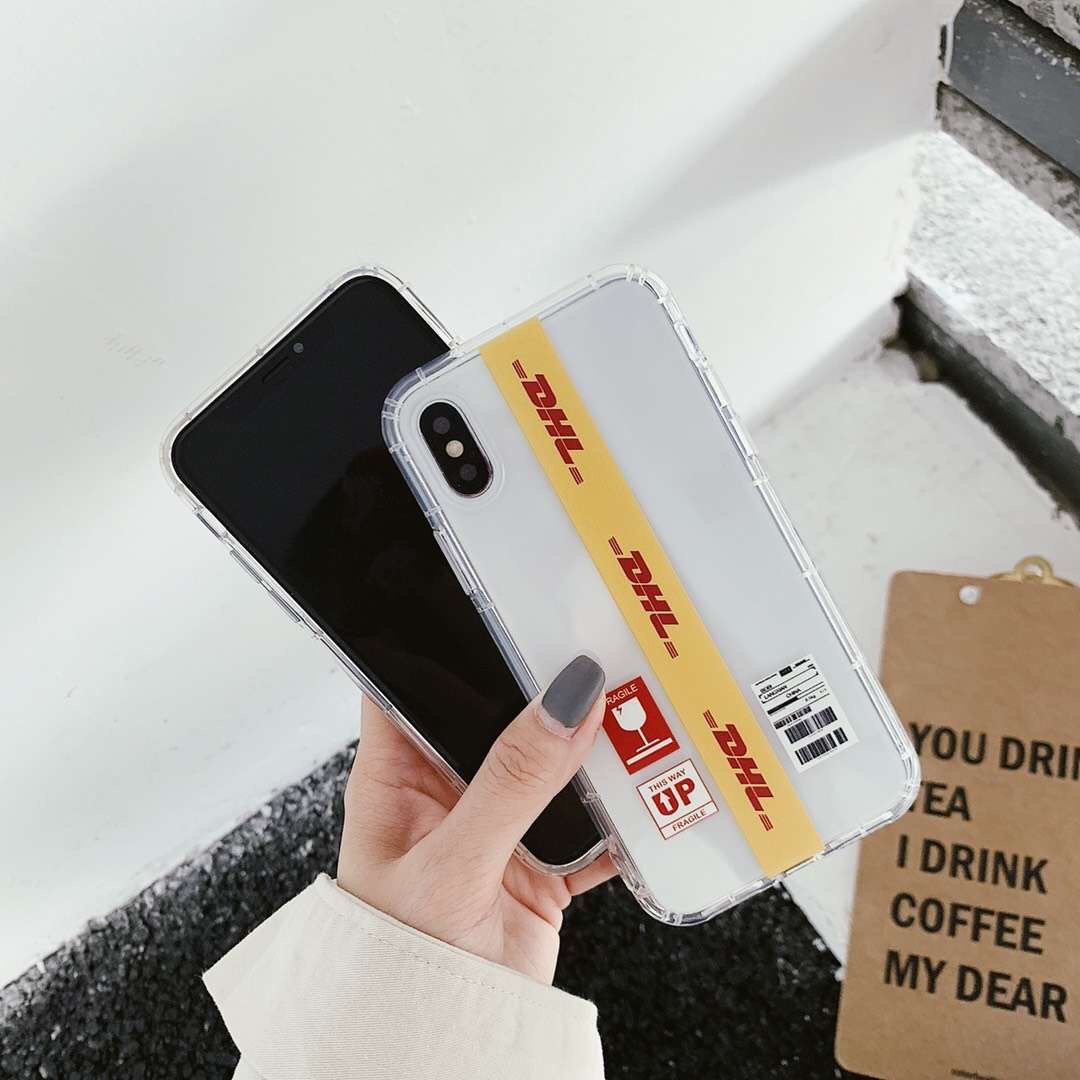 DHL Transparent iPhone Case