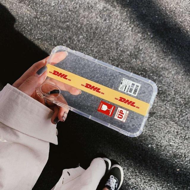 DHL Transparent iPhone Case