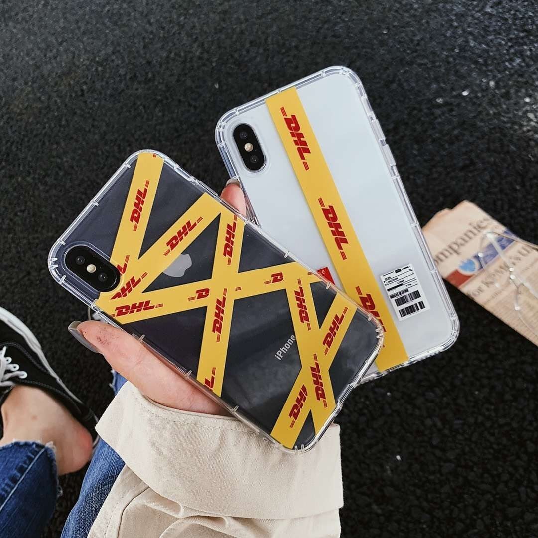 DHL Transparent iPhone Case