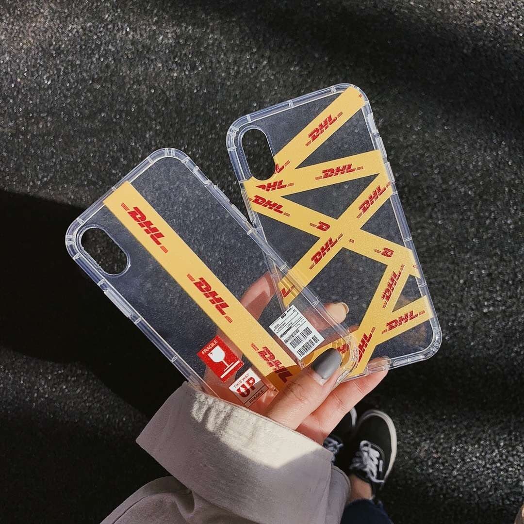 DHL Transparent iPhone Case