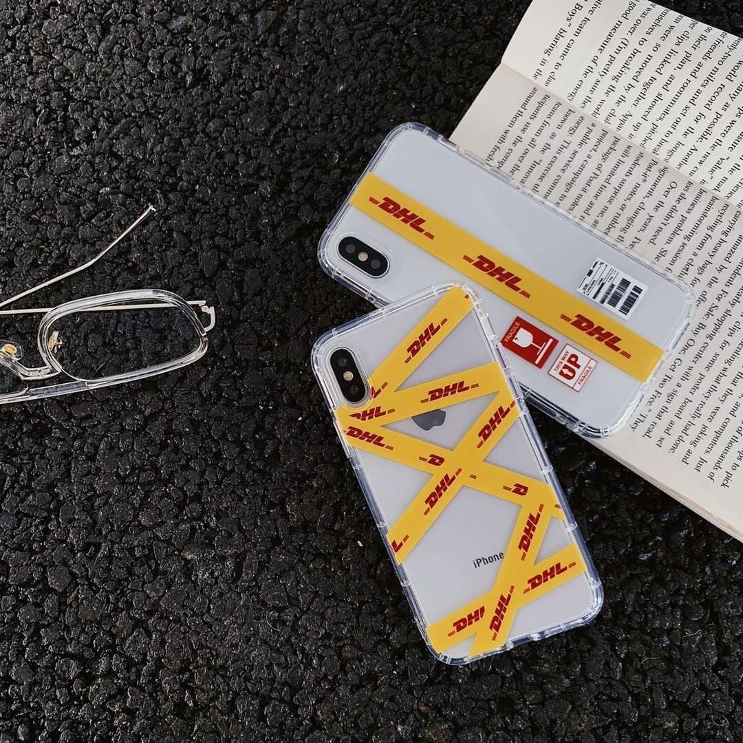 DHL Transparent iPhone Case