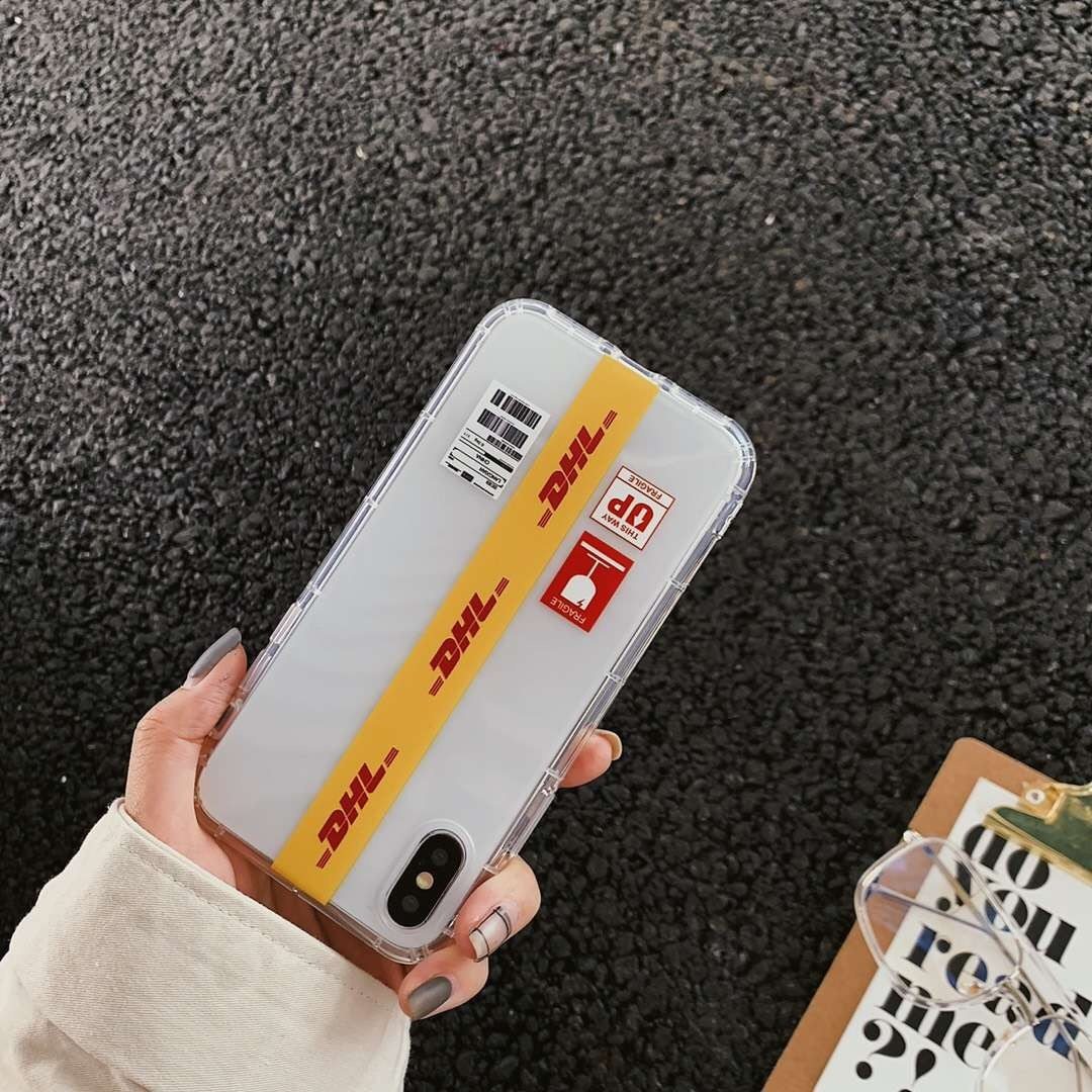 DHL Transparent iPhone Case