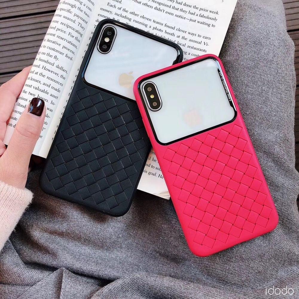 Grid Pattern Weave iPhone Case