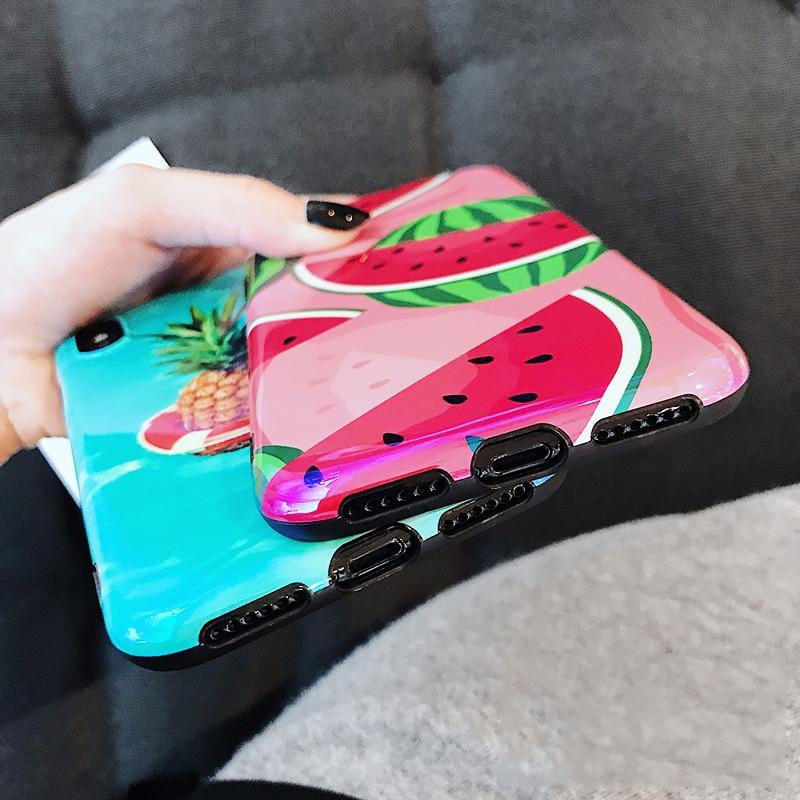 Glossy Summer Fruits iPhone Case